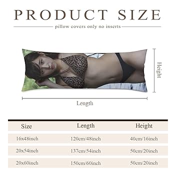 Amazon.co.jp: 抱き枕カバー浅川梨奈33、女性スター等身大枕